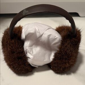 Brown Faux Fur Earmuffs